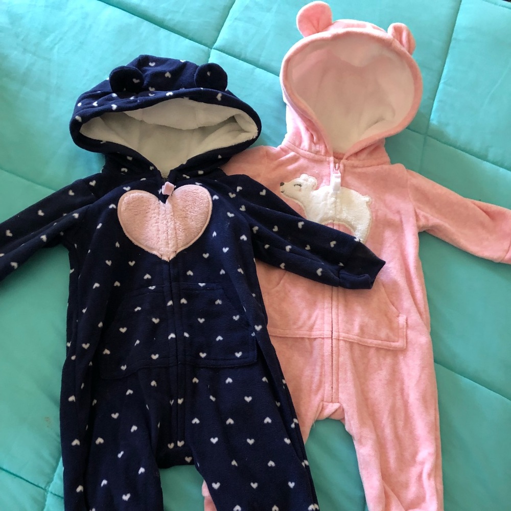 Pack of 2 very warm bodysuits